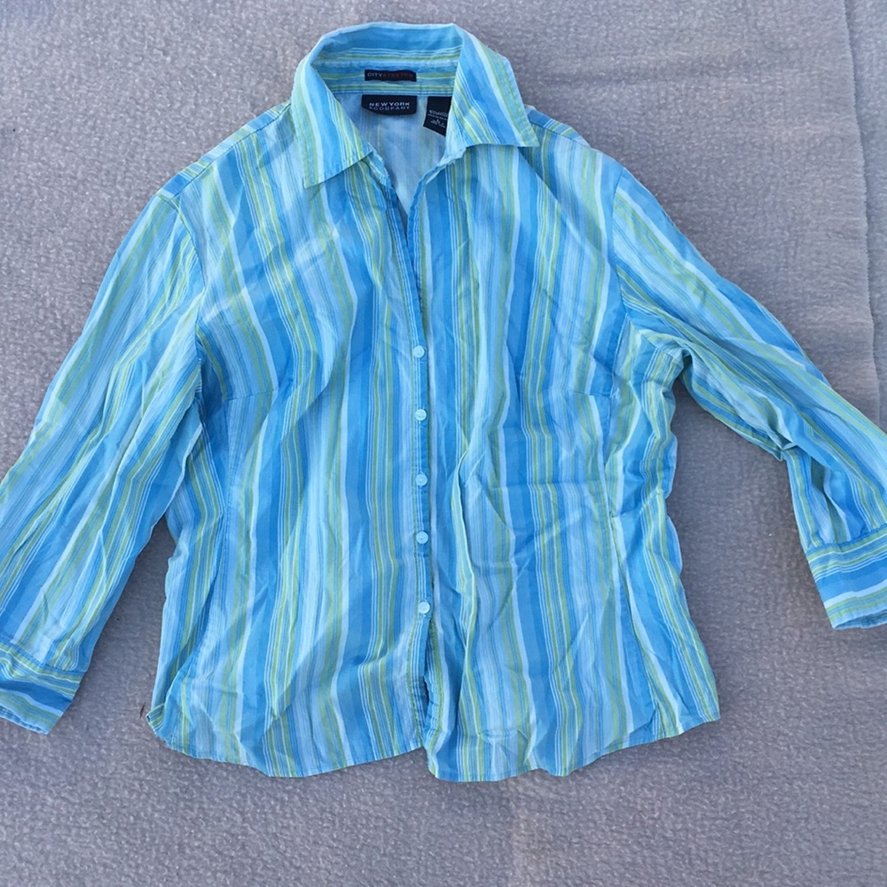 Striped Button up